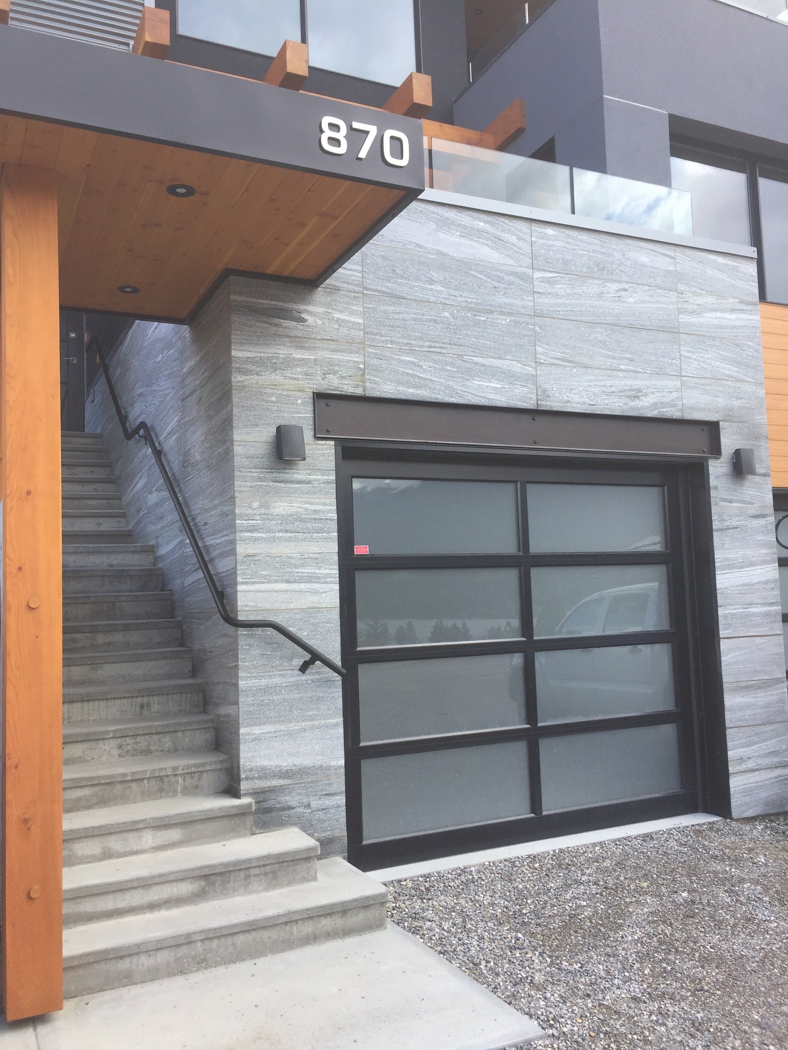 Natural stone veneer project by Tadros Masonry